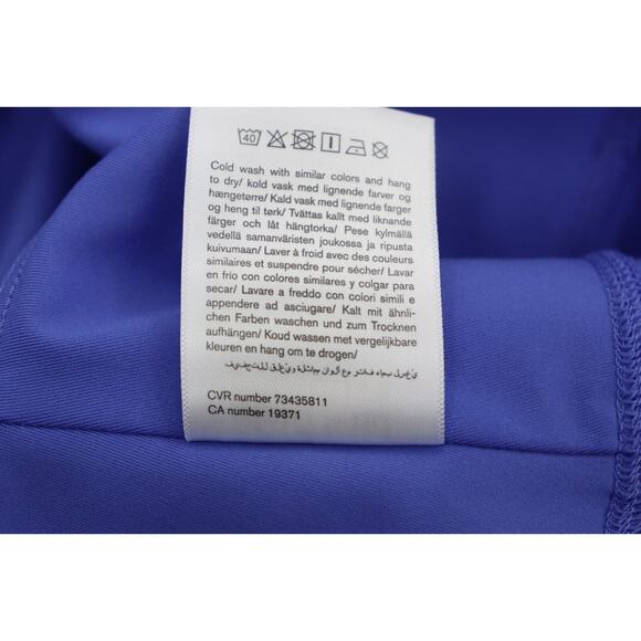 Girlfriend Collective Womens 6X Tight Legging Periwinkle Blue Crop Compression - Picture 8 of 10